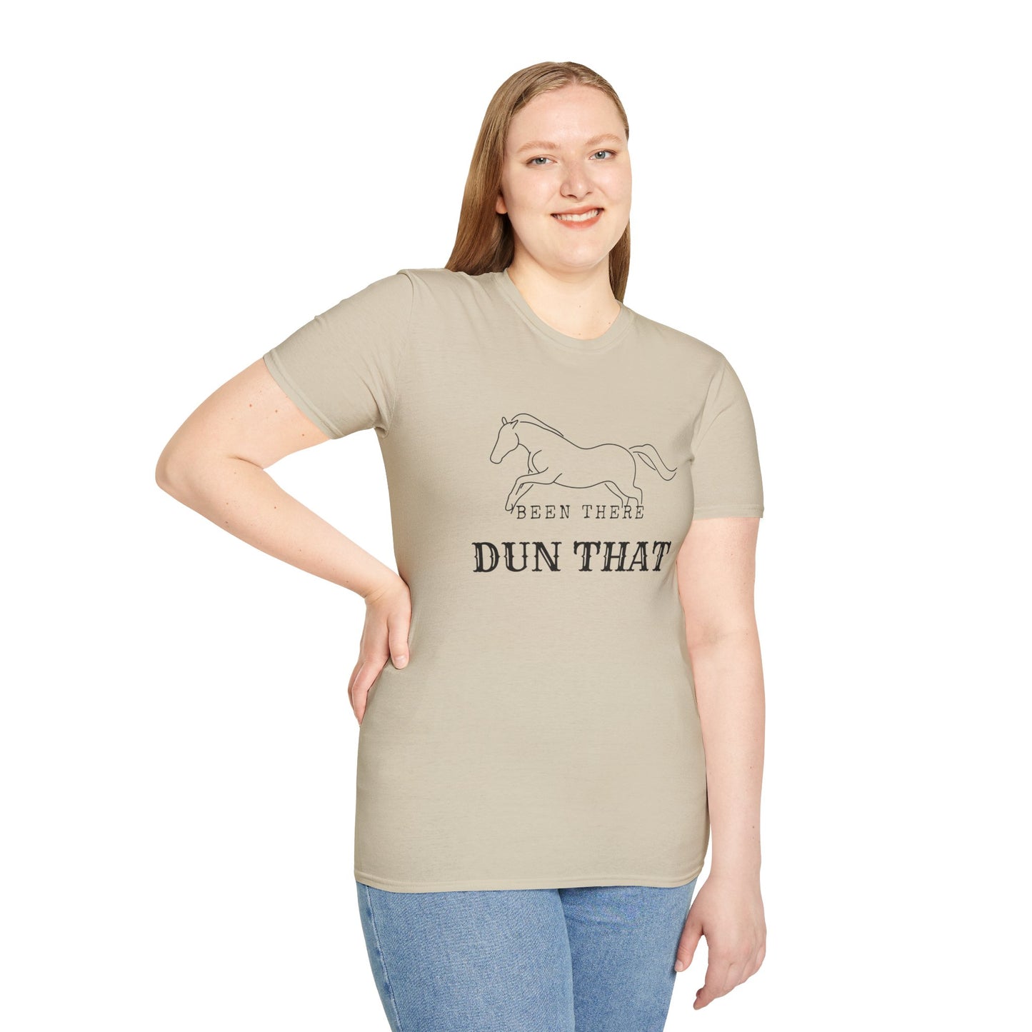 Been there dun that-Unisex Softstyle T-Shirt