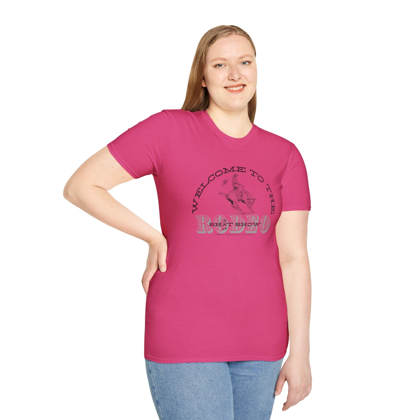 Sh*t show rodeo-Unisex Softstyle T-Shirt