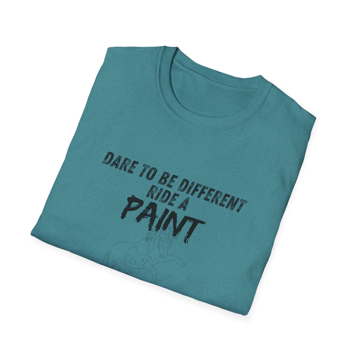 Ride a paint-Unisex Softstyle T-Shirt